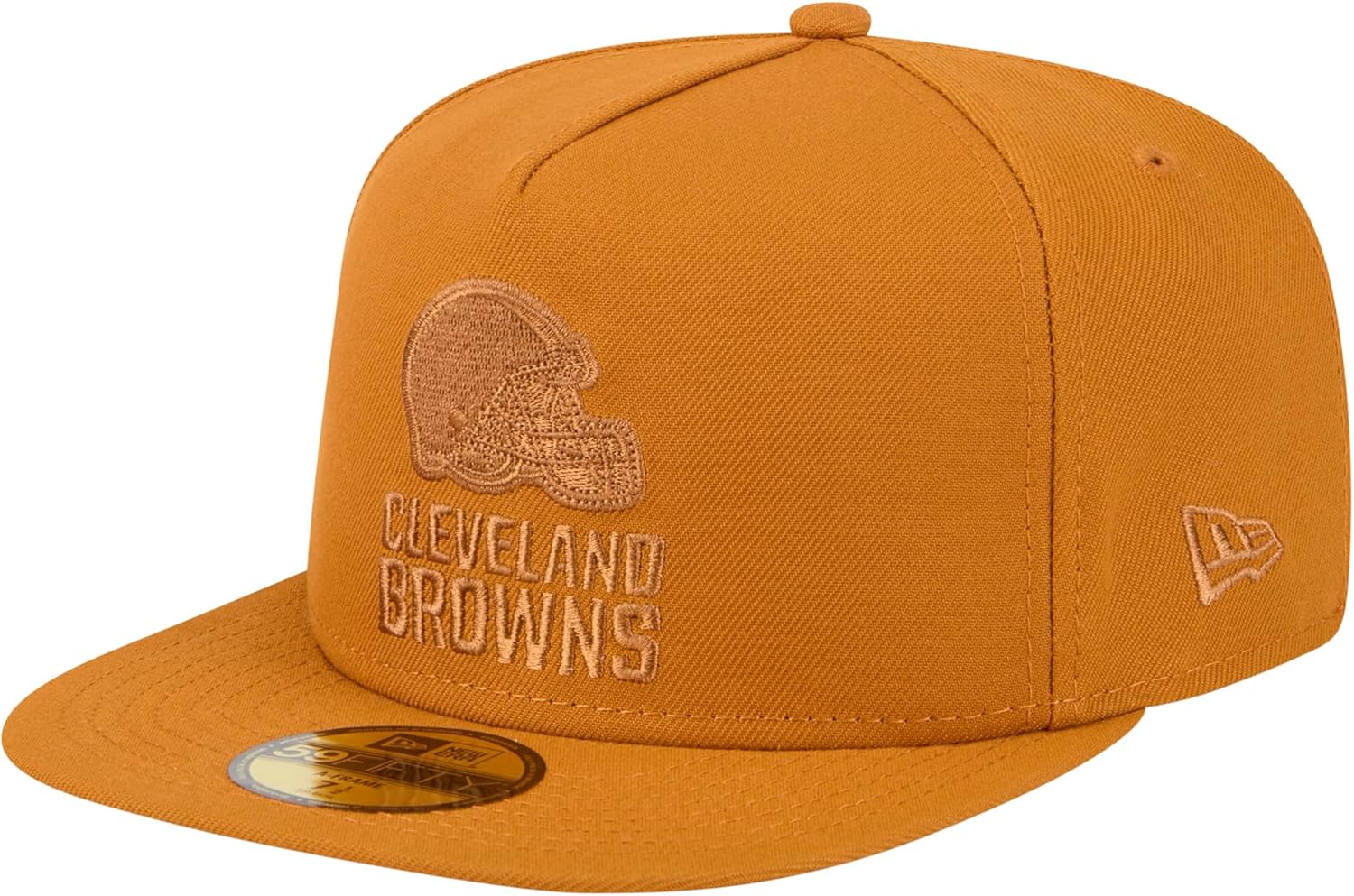 New Era Men's Light Beige NFL Color Pack A-Frame 59FIFTY Fitted Hat