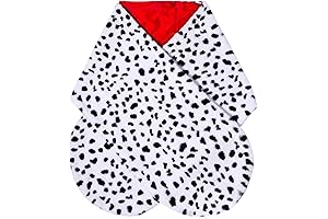 Glamour Faux Dalmatian Stole, Your Go-To Chic Costume Piece