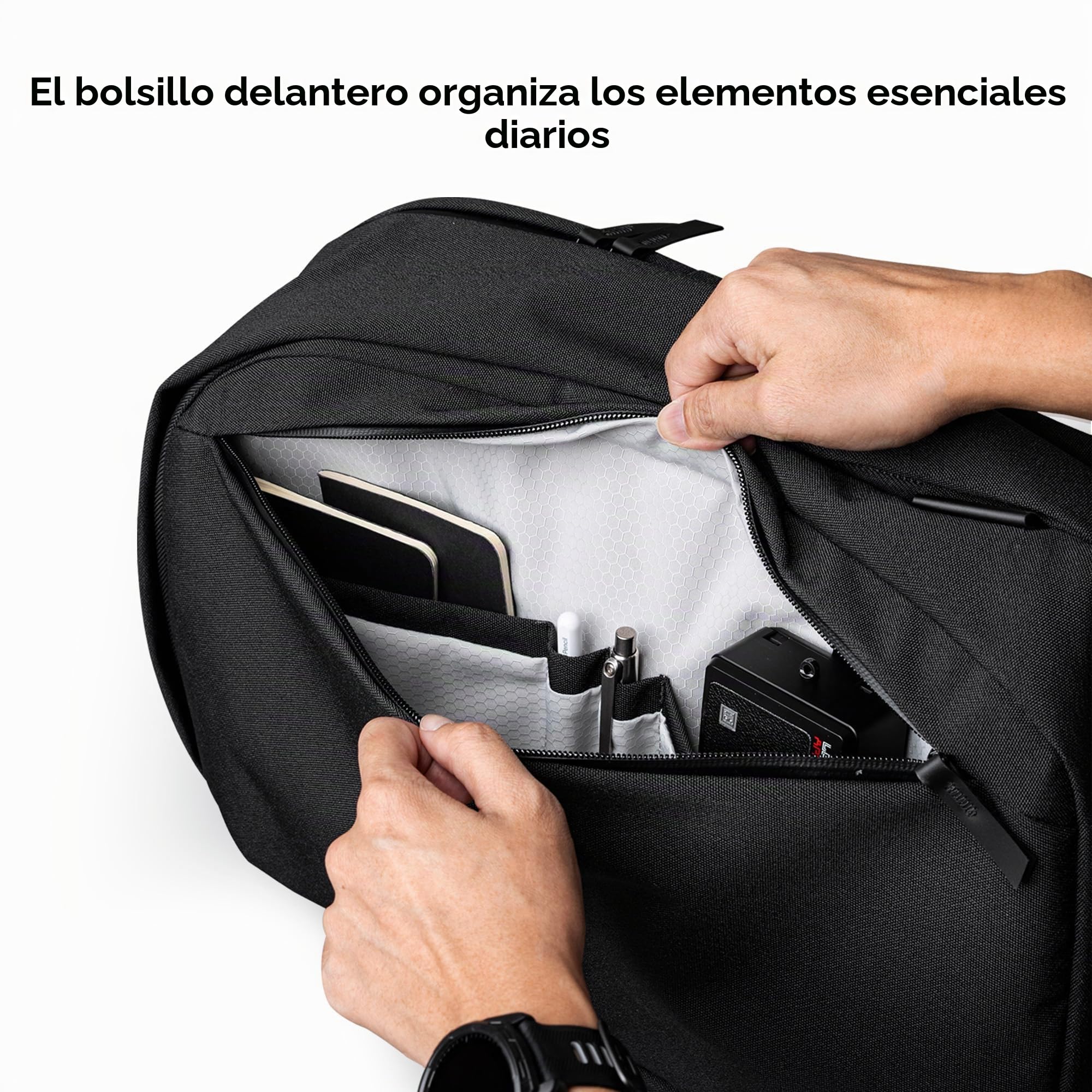 ALPAKA Metro Backpack Pro 24L – Mochila para Portátil | Para portátil 16", resistente al agua, para viaje y trabajo diario