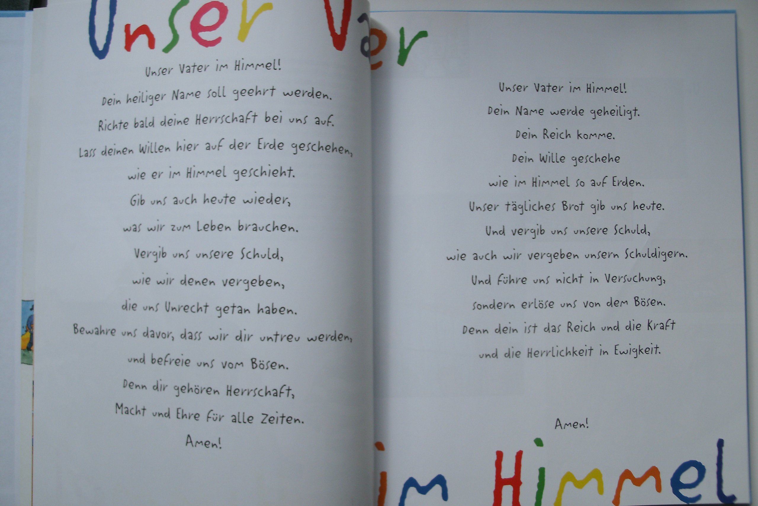 Tim entdeckt das Vaterunser. Kinder lernen das Gebet der Gebete kennen.