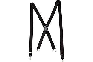 Dockers Men's Adjustable Solid Suspender