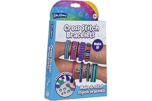 Cross Stitch Bracelets Craft Kit | John Adams
