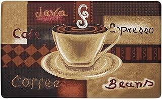 Achim Home Furnishings Anti-Fatigue Mat 18×30 — Coffee, Cushioned Standing Comfort