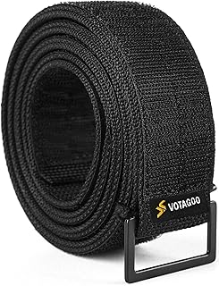 VOTAGOO 1.5" Inner Belt Hook Liner EDC Belt with Metal Buckle Fit Inside Duty Belt for 1.75"-2" Loop Outer Belt - VOTAGOO GEAR