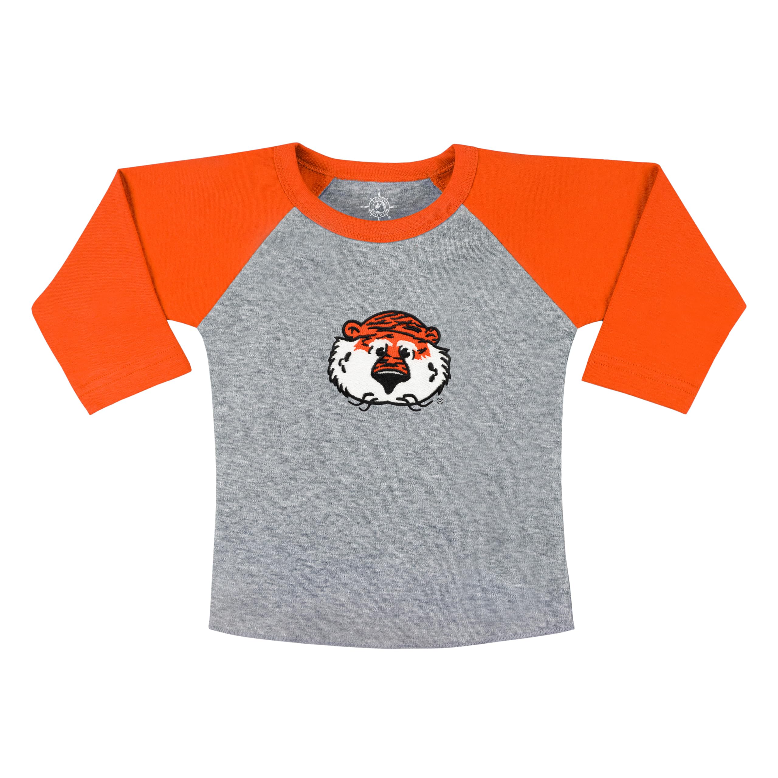 College Baby NCAA Infant and Toddler Baseball Shirt Raglan 3/4 Length Sleeve
