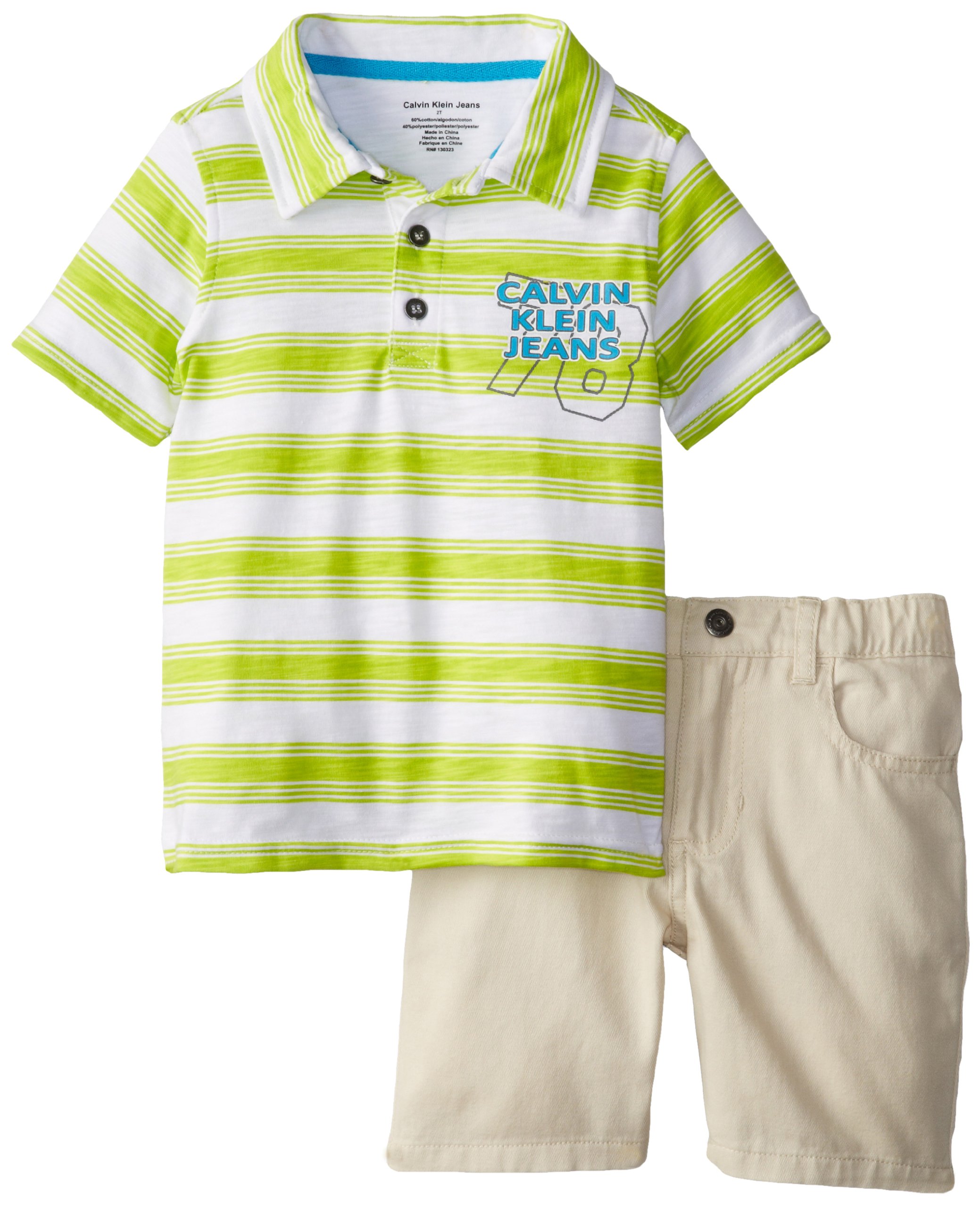 Calvin Klein Little Boys' Toddler Shorts