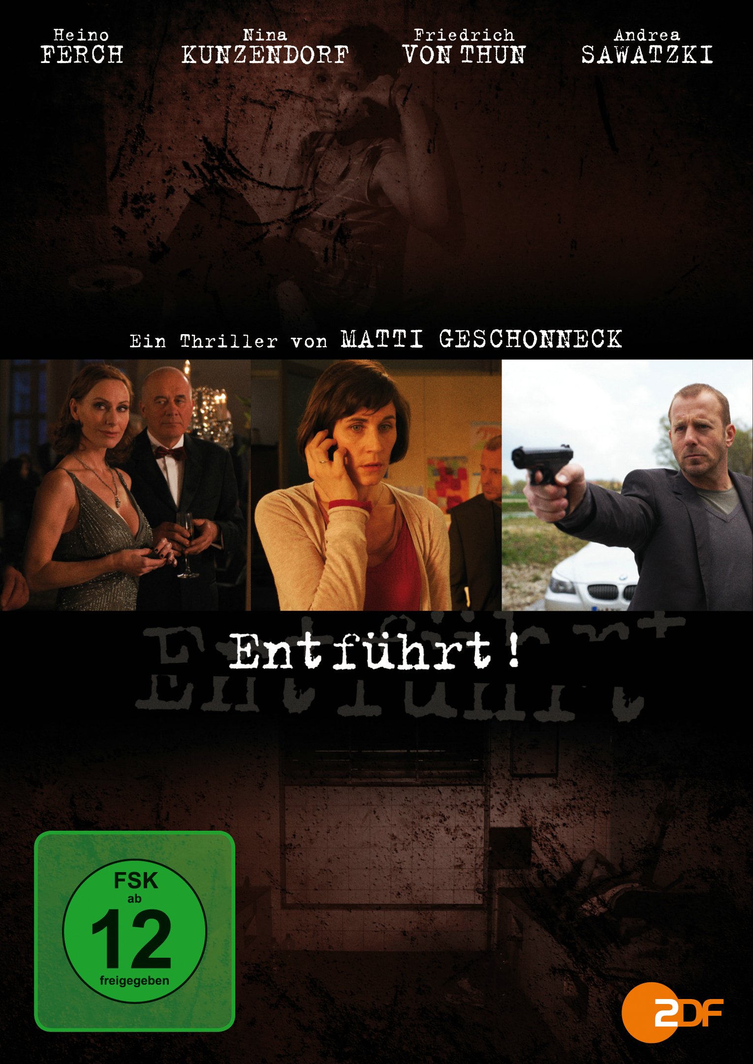 DVD de Entführt, la impactante película dramática de intriga alemana