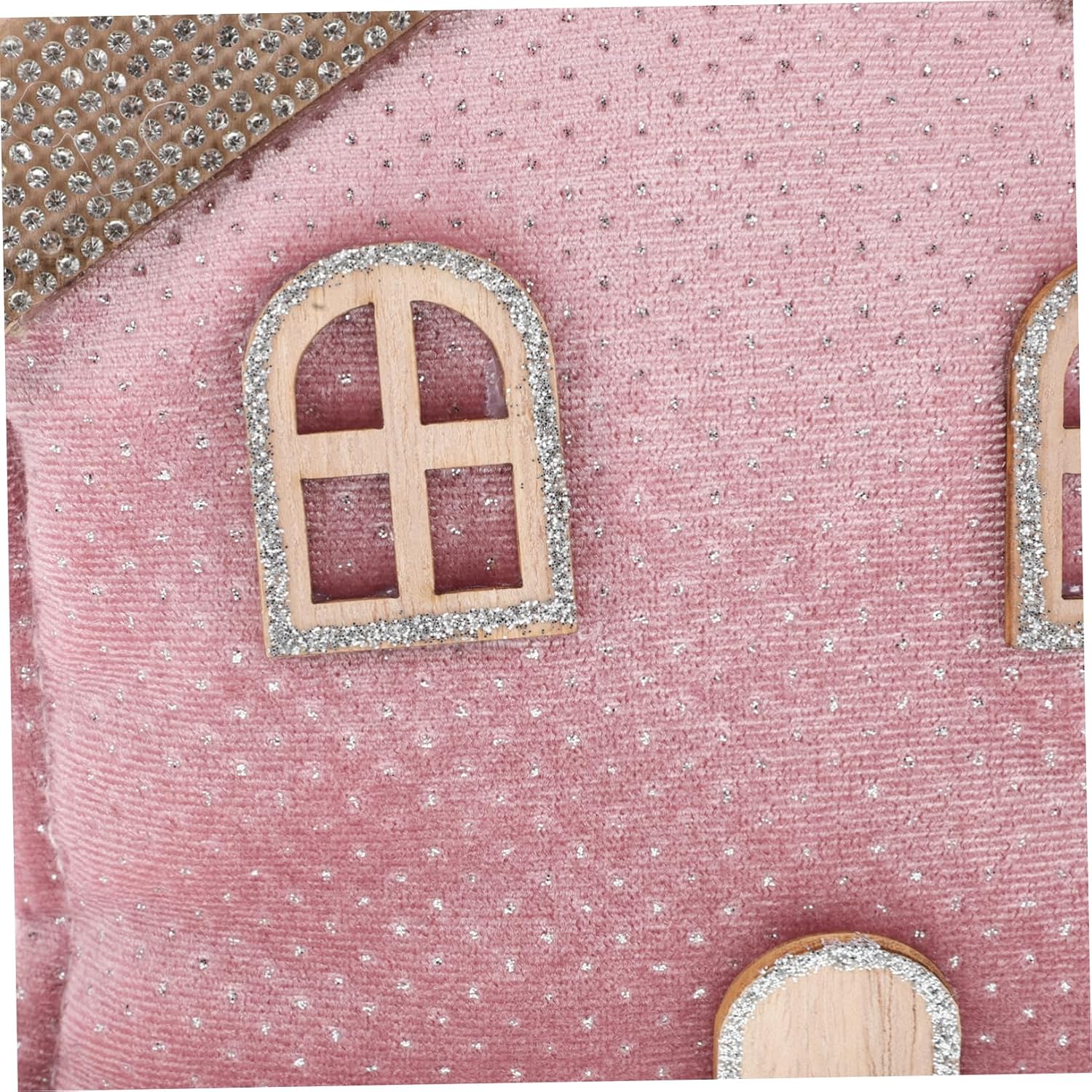 Craft Christmas House Model Decoration Premium Xmas House Tabletop Statue for Holiday Decor Safe Materials and Festive Party Decoration