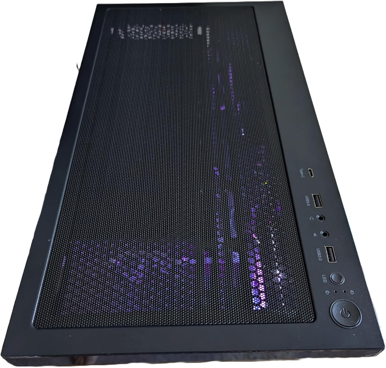 Centaurus Paladin 2 Gaming PC GeForce RTX 5070, Intel Core Ultra 7 265K 20-Core, 32GB DDR5 RAM, 1TB NVMe SSD, Liquid CPU Cooler, Windows 11 PRO, AC WiFi. Custom Desktop, Panoramic Glass, ARGB