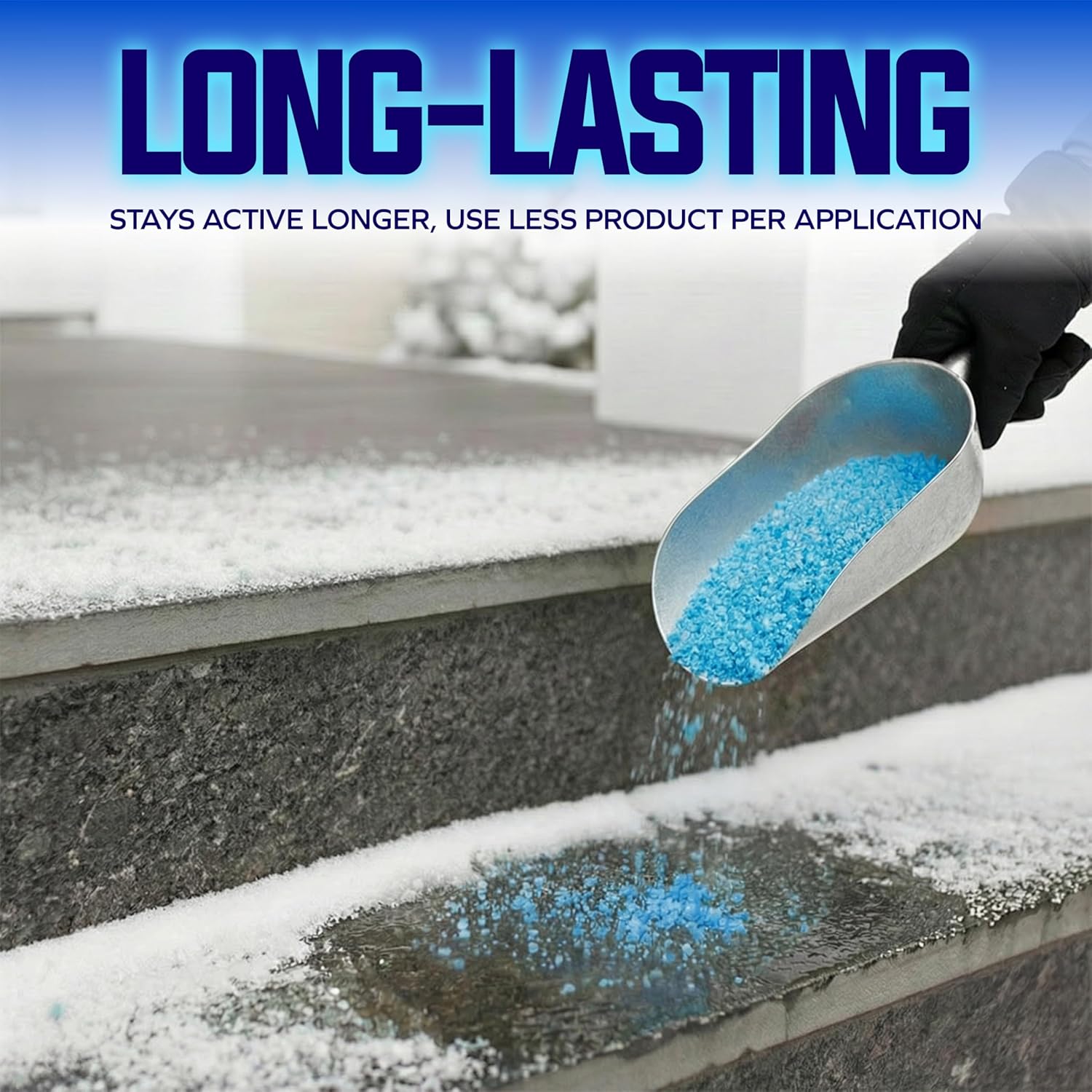 Snow Joe Ice Beater Melter, Heat-Generating Pellets, Accelerated Melt, 50 Lb Bag - Fast-Acting Deicer and Remover for Concrete, Driveway, Sidewalk, and Outdoor Spaces