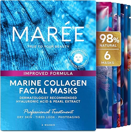 MAREE Collagen Facial Mask with Hyaluronic Acid