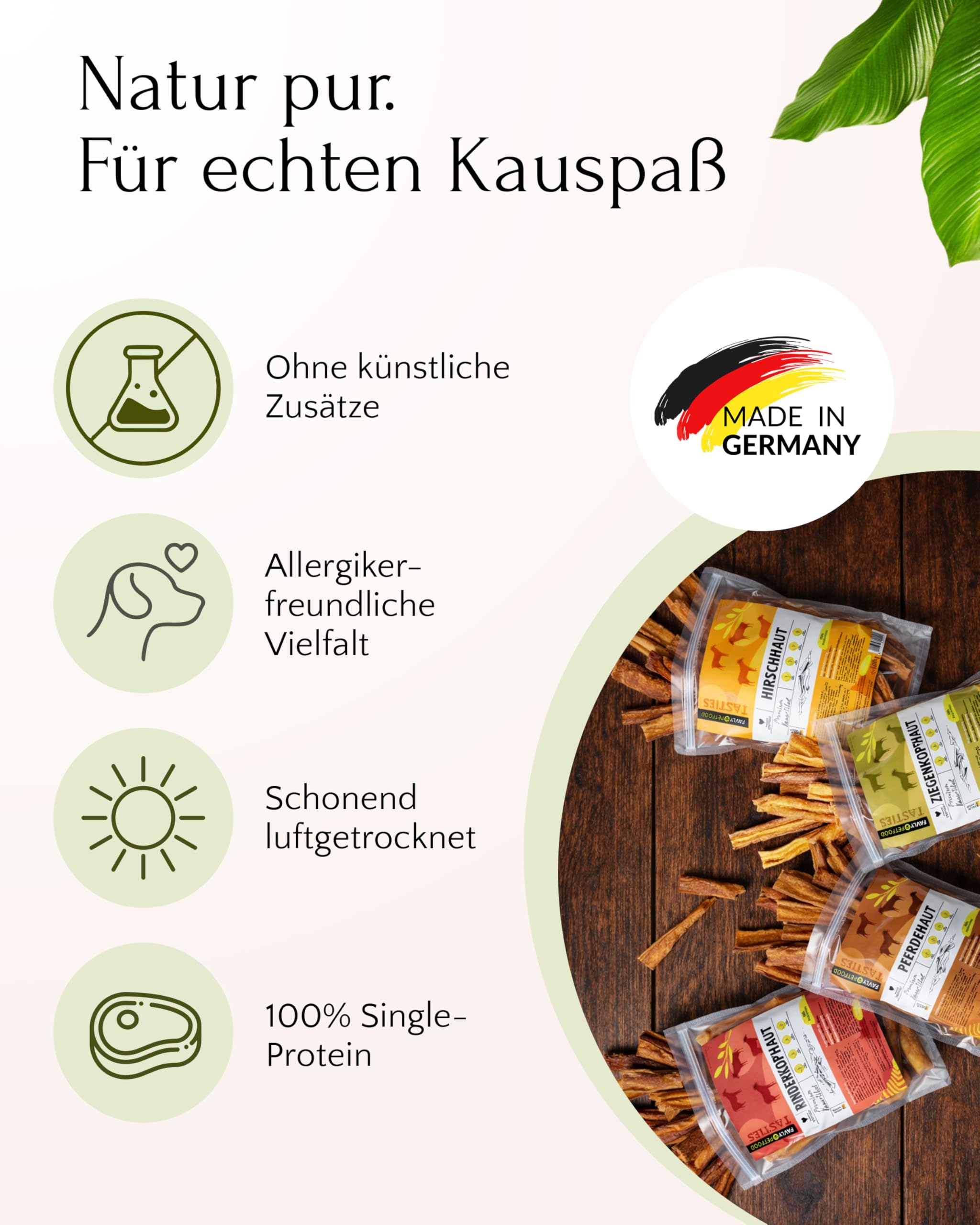 FAVLY – Premium Lammohren 2x450g für Hunde – luftgetrockneter Kauartikel zur Zahnpflege – 100% natürlicher Hundekausnack ohne Zusätze – besonders gut verträglich & hypoallergen