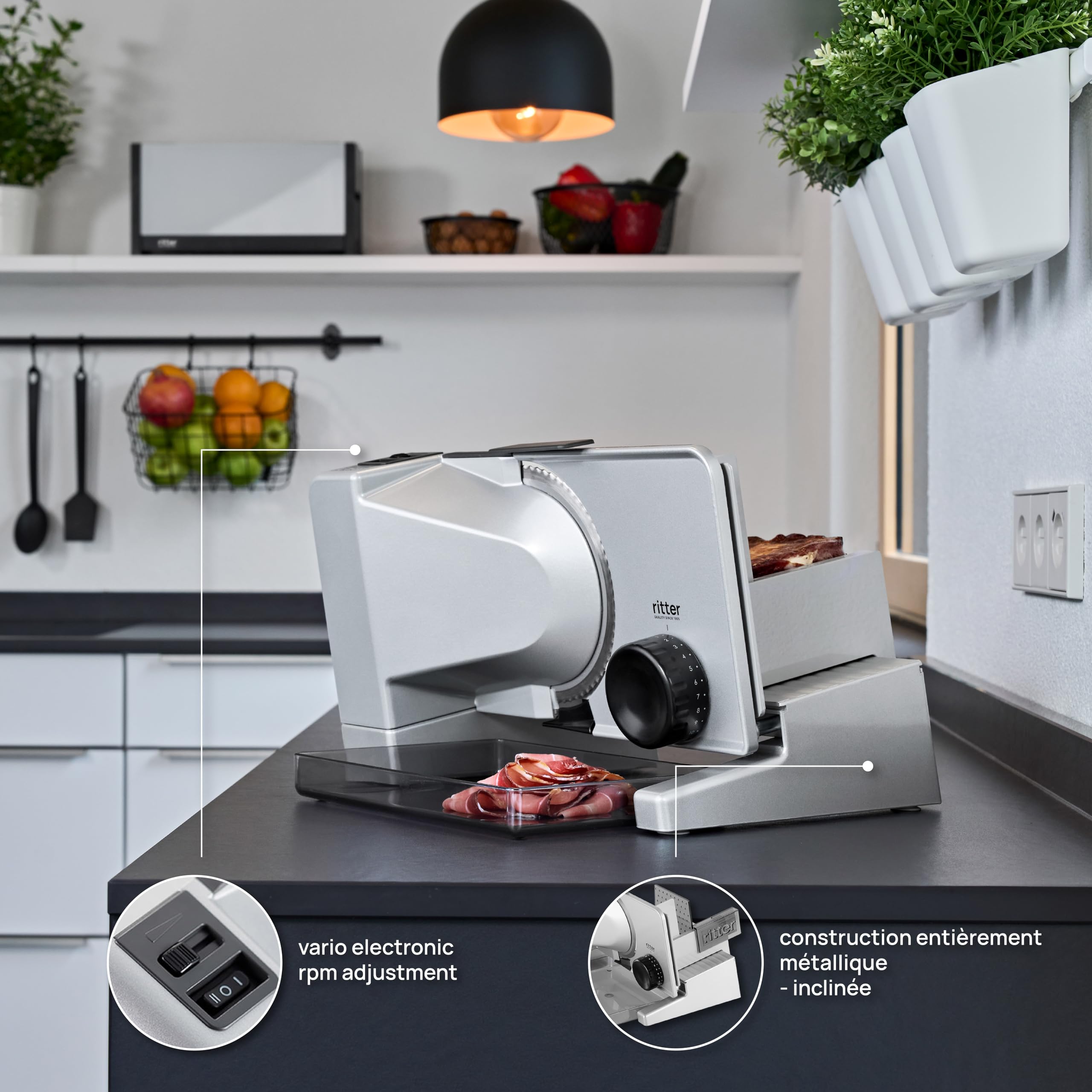 ritter 電動スライサー serano7 ritter Serano 7 Universal Slicer