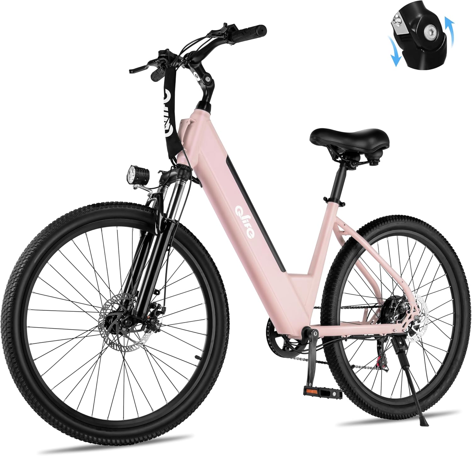 Cityone Electric Bike for Adults 26 Cityone Electric Bike for Adults 26″ Step-Through 22MPH Ebike with 2.1″ Tire,UL2849 Certified Built-in Removable Battery,Peak 750W Motor Ebikes with 7 Speed, Commuter E Bicycle