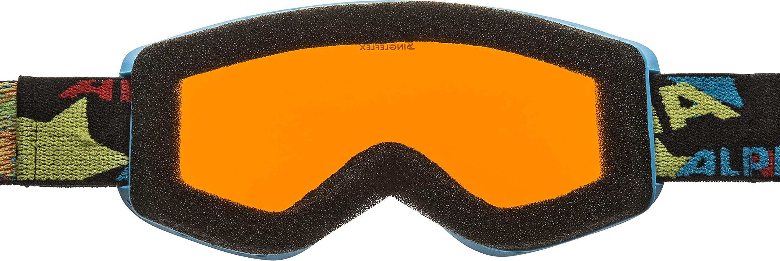 ALPINA CARVY 2.0 - Masque de ski antibuée, extrêmement robuste et incassable avec protection UV 100% pour enfants