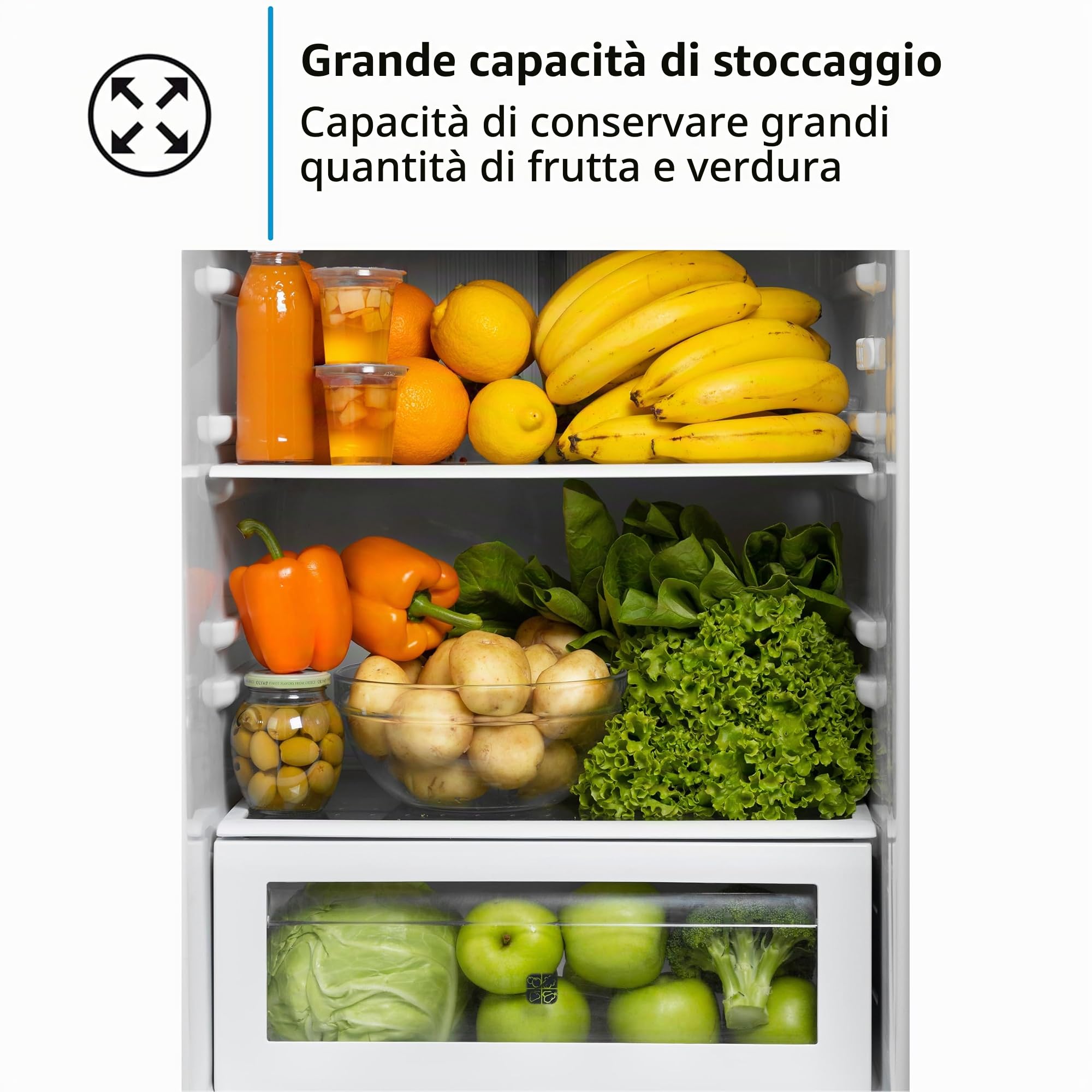 Midea MDRT294FGE01 frigorifero con congelatore Libera installazione 204 L E Bianco
