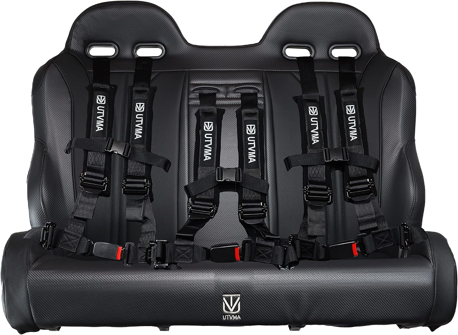 Rear Bench Seat for RZR 1000/900 4 Seater With Harnesses | 3 seats | Added Seating | Increased Comfort | Increased Safety (2014-2023)