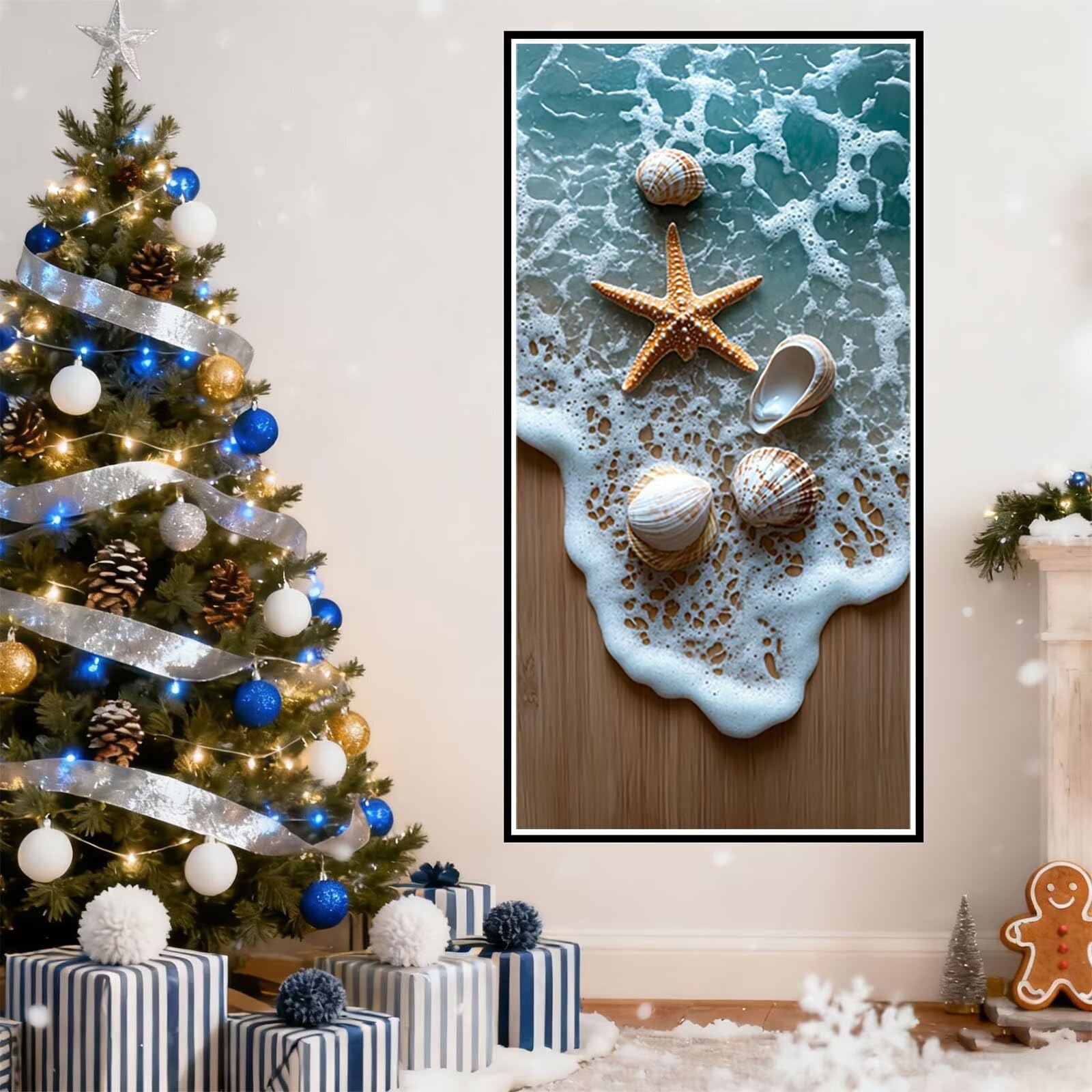 Zen Diamond Painting Fantasy Diamond Painting Adult Cross Stitch Complete Kit DIY Diamond Painting Embroidery DIY DIY Kids 10 Years Embroidery Kit, For Christmas Decoration 70x140cm J-12