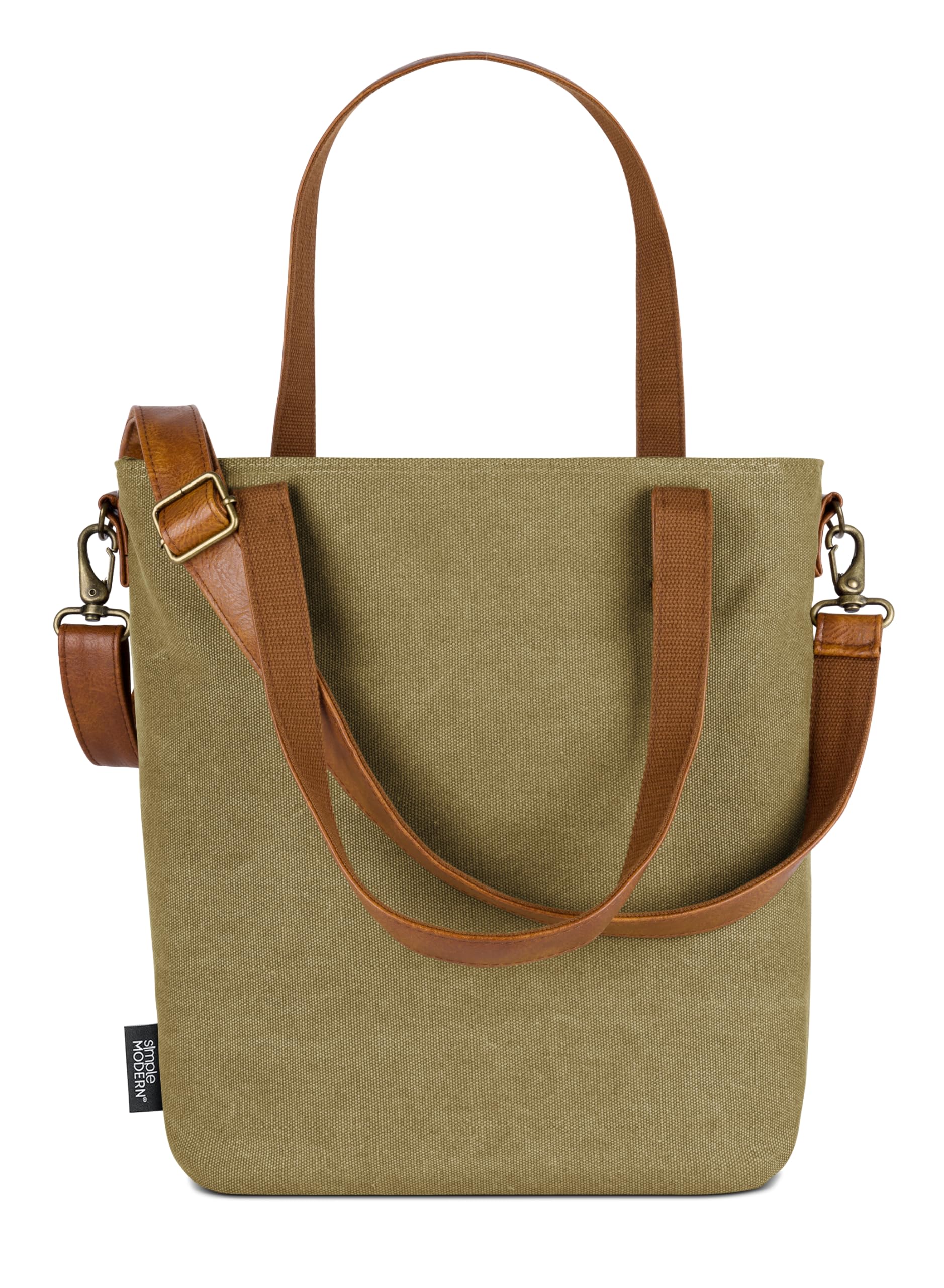 Simple Modern Canvas Tote Bag for Women