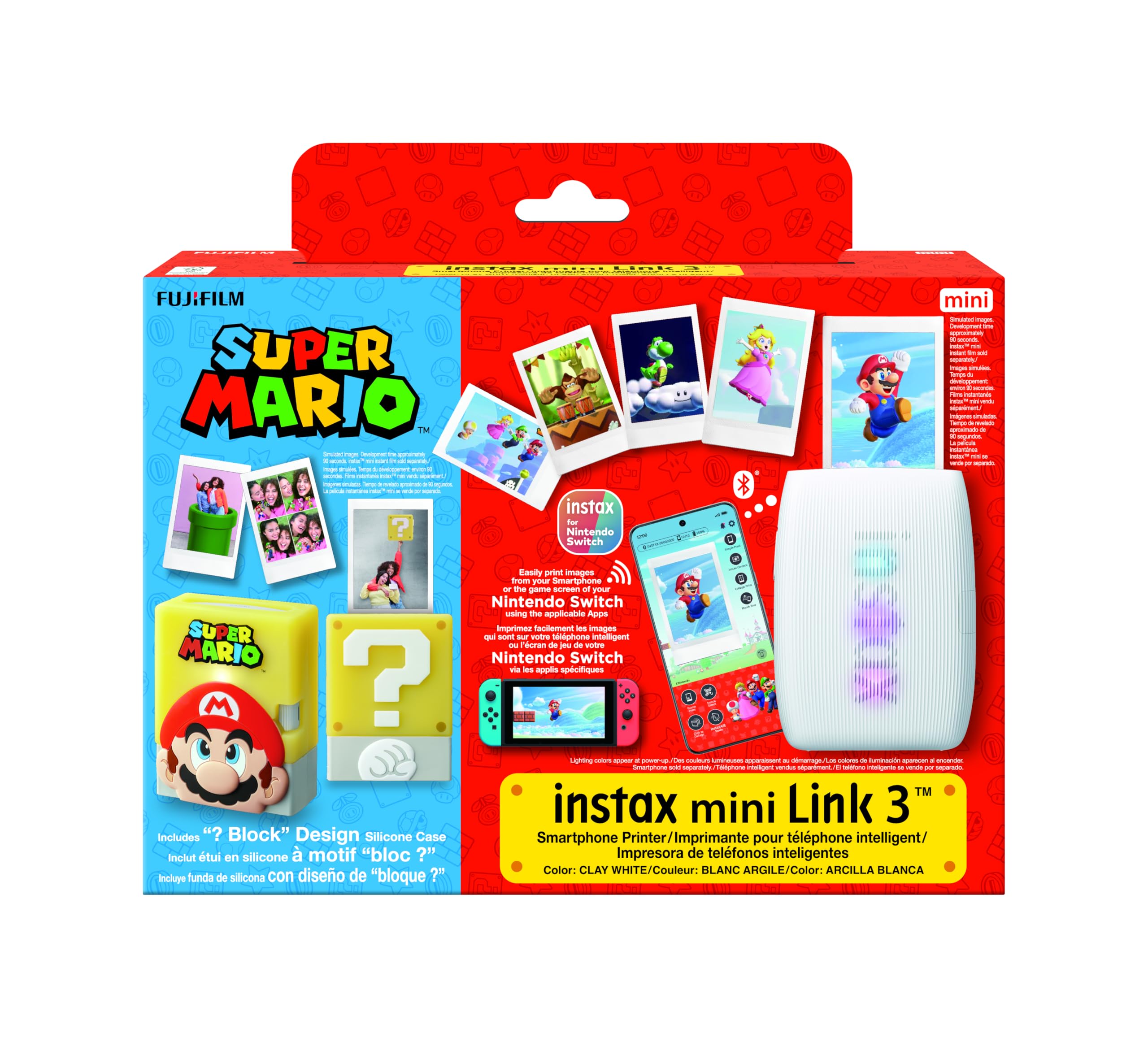 インタックスミニリンク3 スーパーマリオ Amazon.co.jp: INSTAX mini Link 3インスタントフォトプリンター限定版