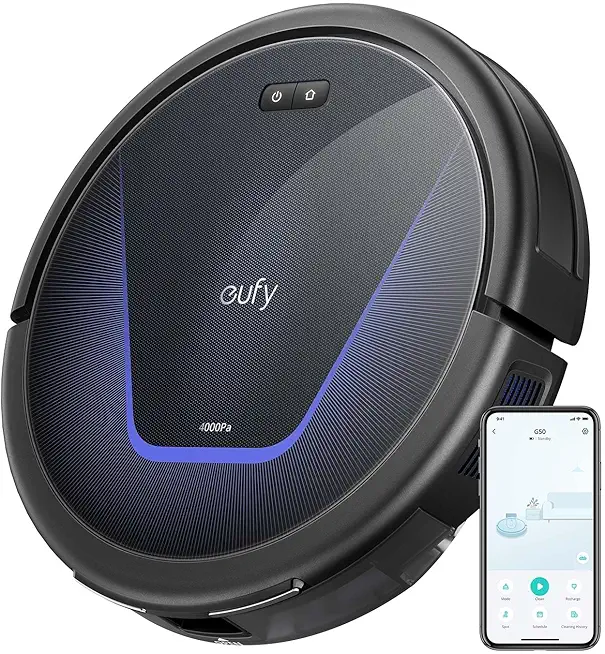 eufy G50 Robot Vacuum Cleaner with 4,000 Pa Strong Suction