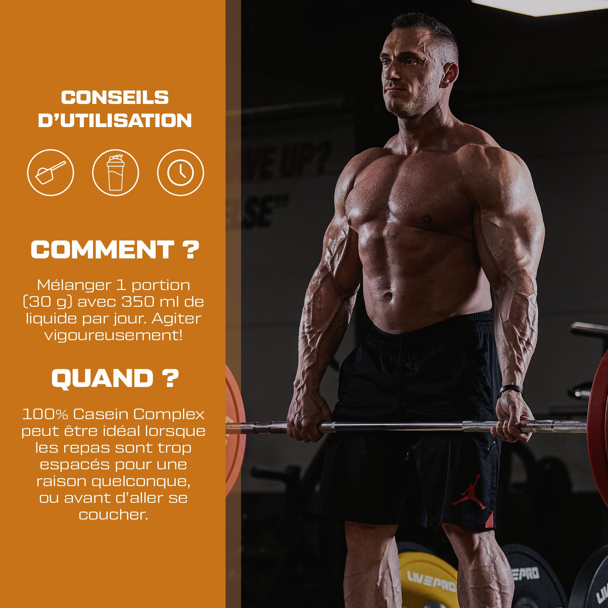 Scitec Nutrition 100% Casein Complex - Complexe de caséine à base de caséine micellaire - avec L-Glutamine, Taurine et Enzymes végétales, 5 kg, Chocolat belge