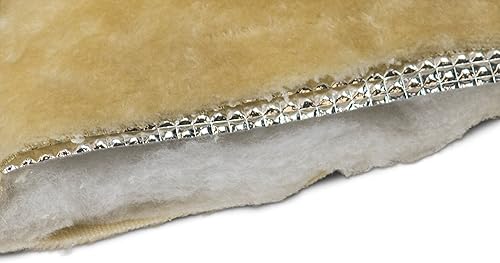 Miniatura 8 de Cama Furhaven para mascotas como perros y gatos - Almohadilla térmica, auto-calentable, acolchada de piel sintética ThermaNAP para jaulas o