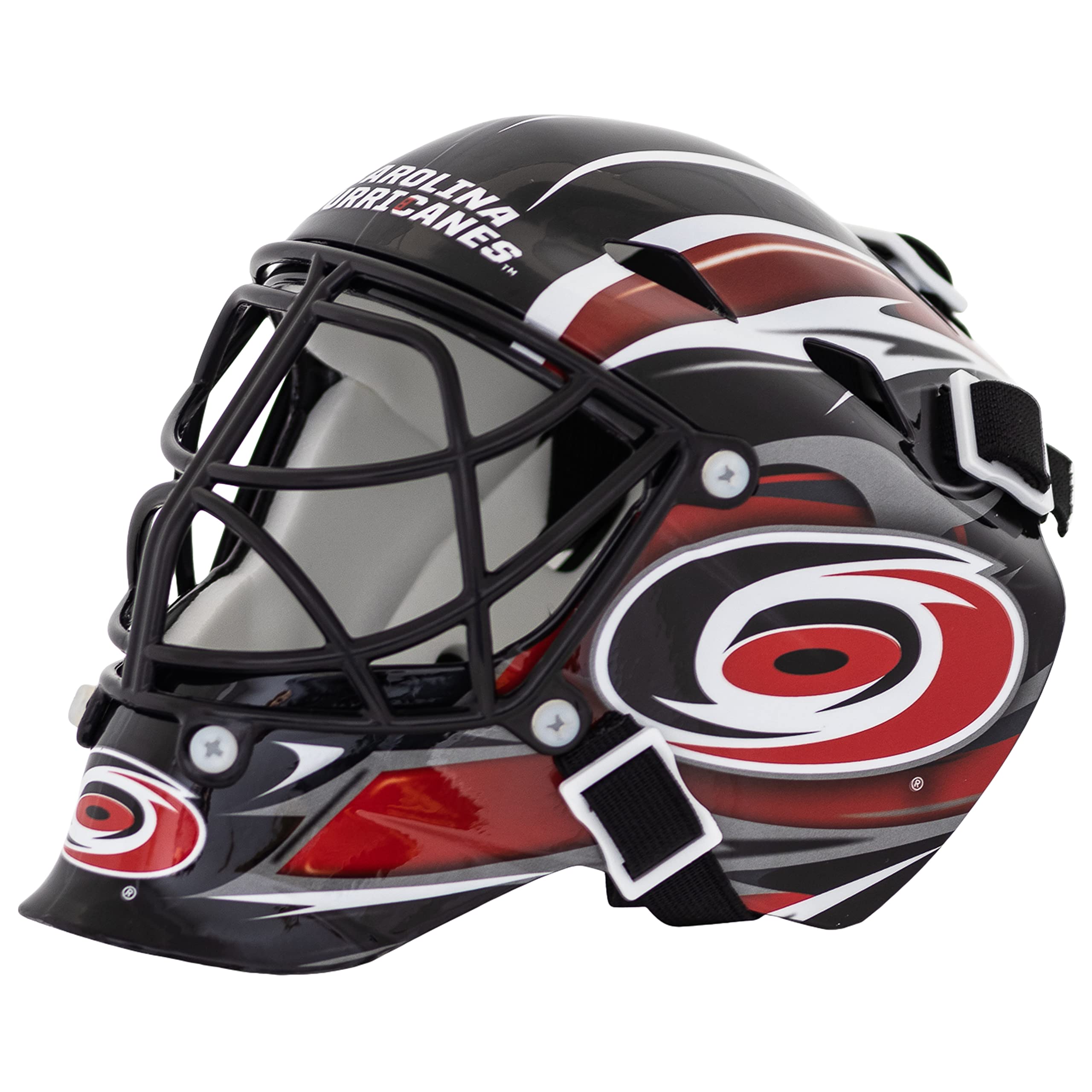 Franklin Sports Mini Masque de Gardien de But de Hockey LNH avec Logo Officiel et Étui