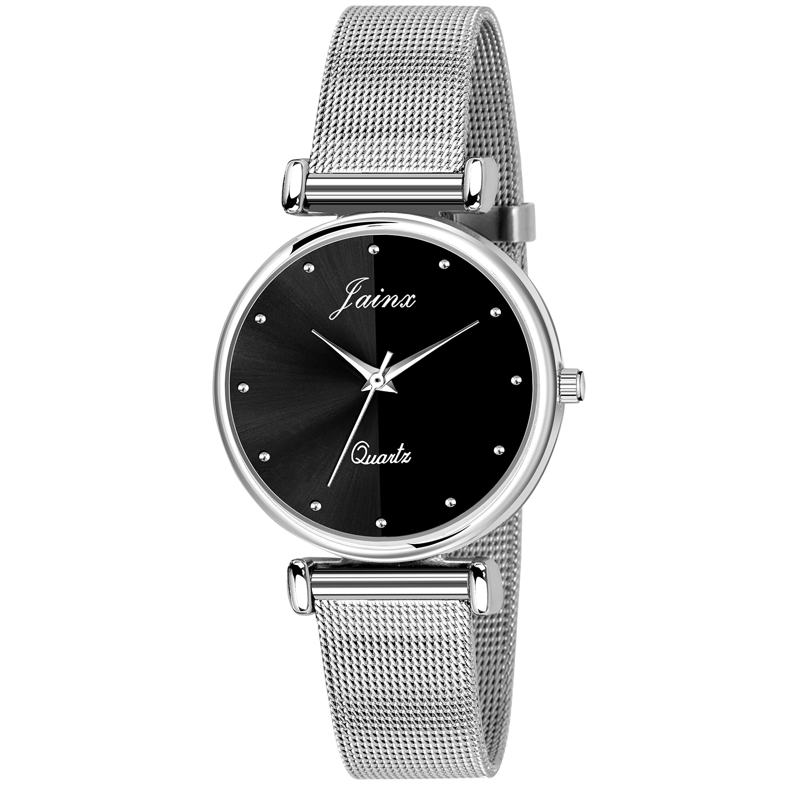 jainx Silver Steel Chain Analog Wrist Watch for Women and Girls - JW667 (B08R1V9HN1) Amazon Price History, Amazon Price Tracker