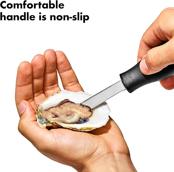 OXO Good Grips Stainless Steel Non-Slip Oyster Knife