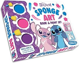 Disney Stitch: Sponge Art Book & Paint Set