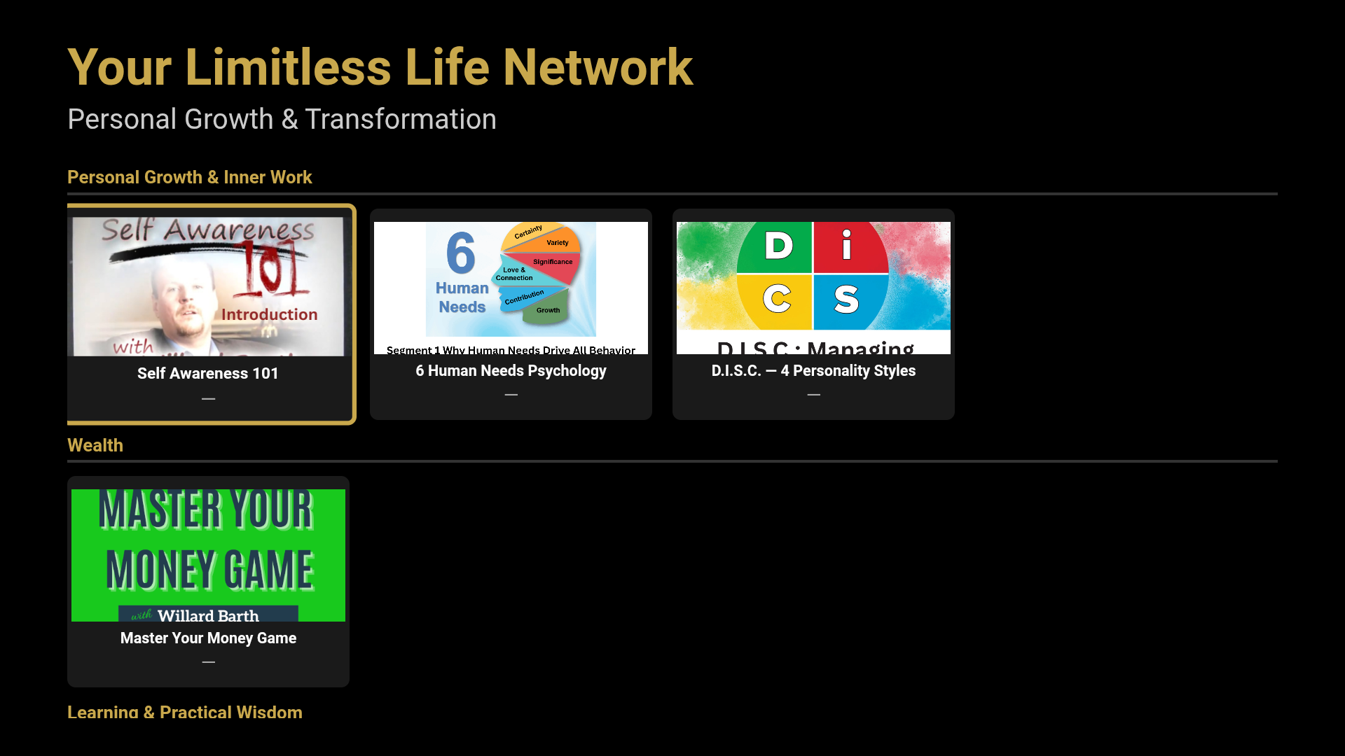 Your Limitless Life Network - App on the Amazon Appstore