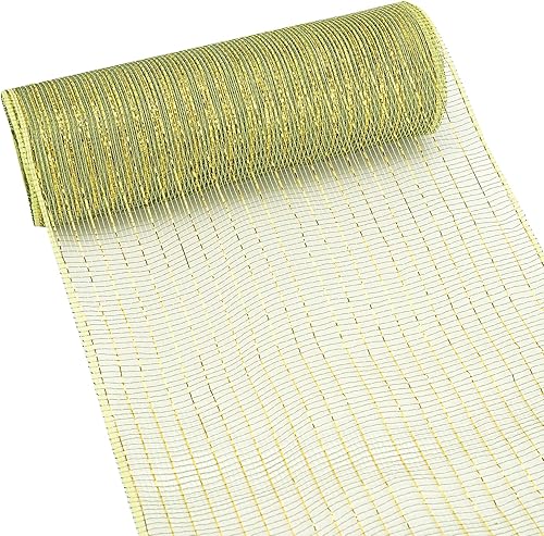 Miniatura 2 de MEEDEE Moss Deco - Cinta de malla de musgo de 10 pulgadas para coronas, cinta de malla verde metálica, malla básica para coronas, guirnaldas,