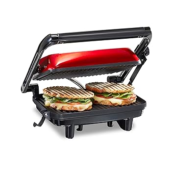 Hamilton Beach Press Gourmet Sandwich Maker (1400 watts)