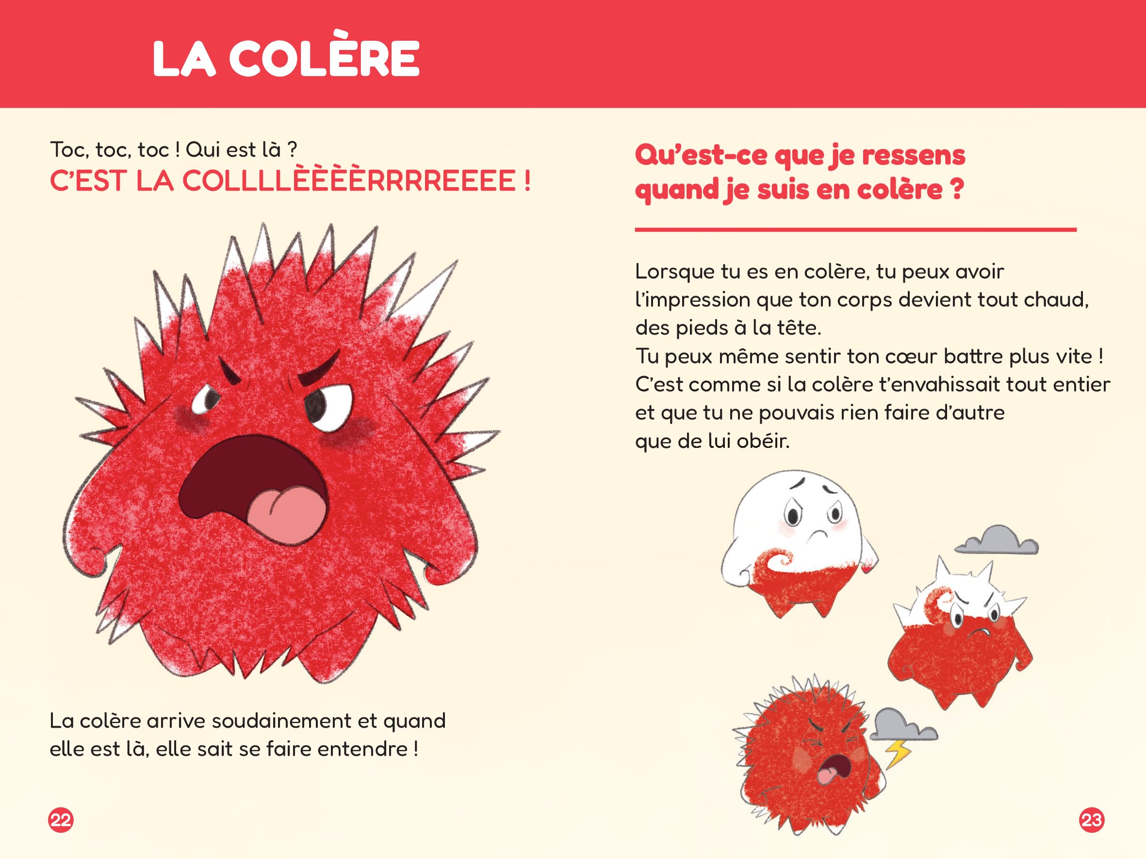 Coffret - Ma roue des émotions : les découvrir, les comprendre et les exprimer: Avec un livre de 64 pages, un jeu de 7 familles et une roue en bois