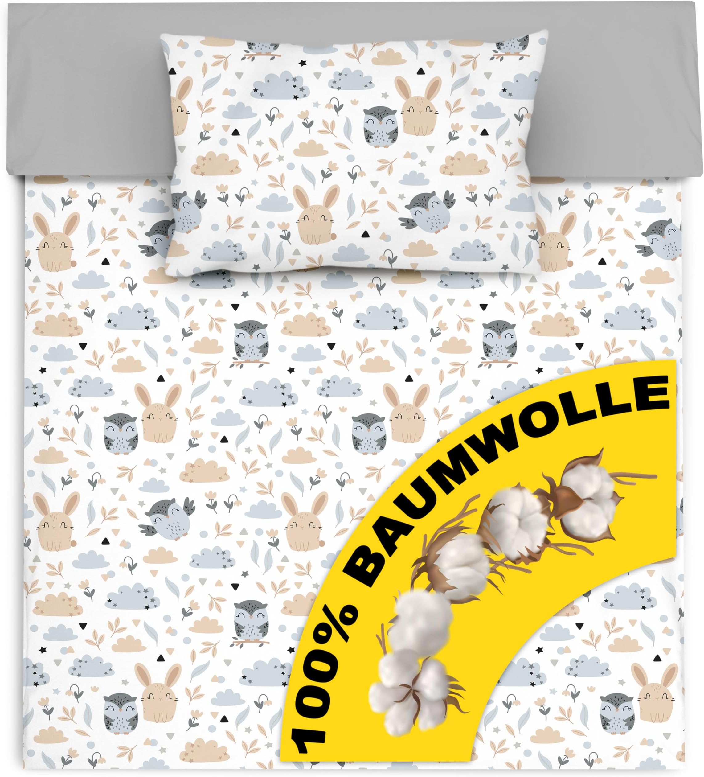 Niimo Baby Bettwäsche Set - Kuschelweich Für Süße Träume