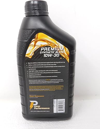 Miniatura 4 de Kit de cambio de aceite de mezcla sintética 10W-30 para Kohler 52 050 02-S y tratamiento de combustible