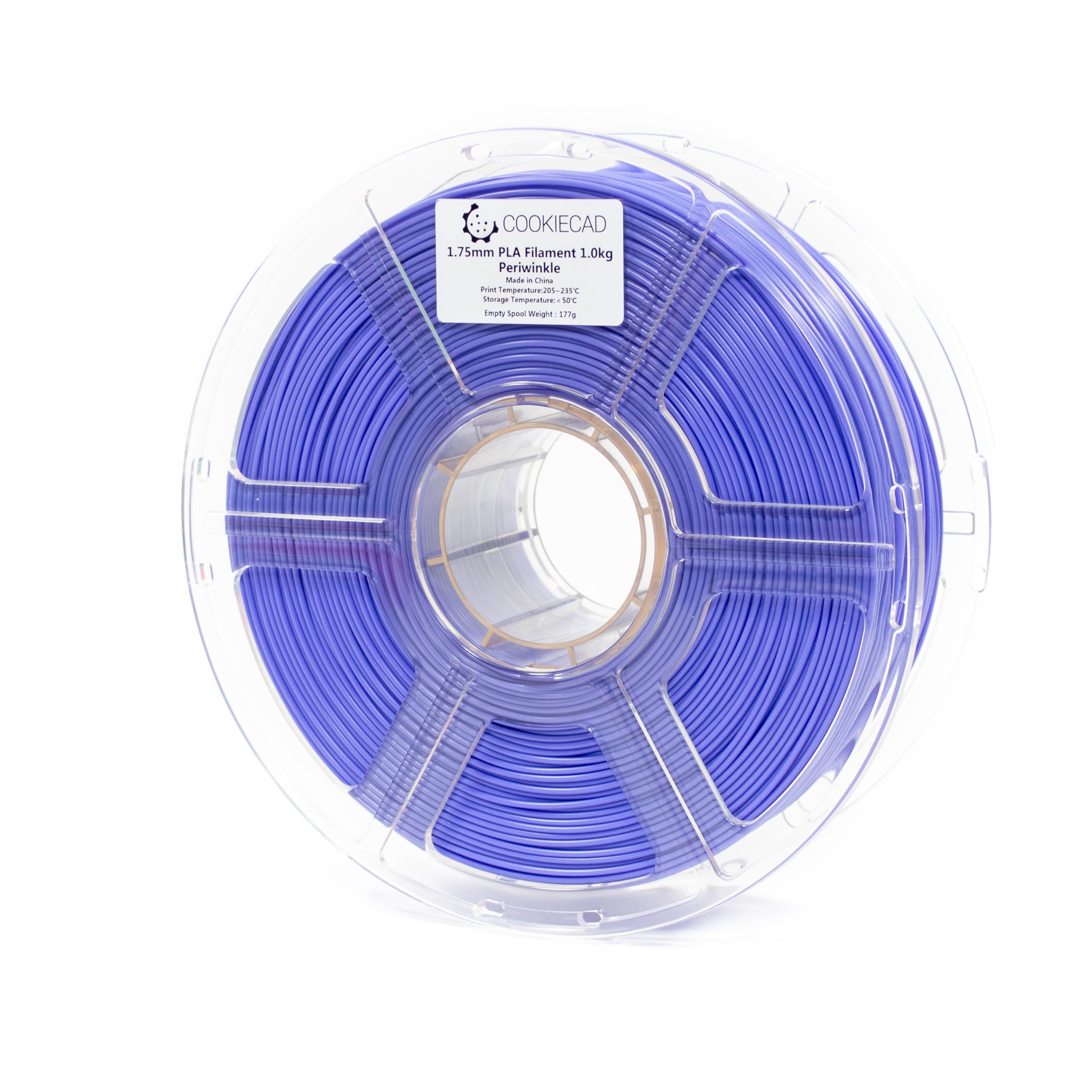 Cookiecad Filamento para impresora 3D de ácido poliláctico (ácido poliláctico, 1,75 mm,
