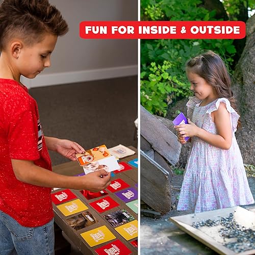 Miniatura 3 de Juego de cartas Look and See Scavenger Hunt para interiores y exteriores para niños