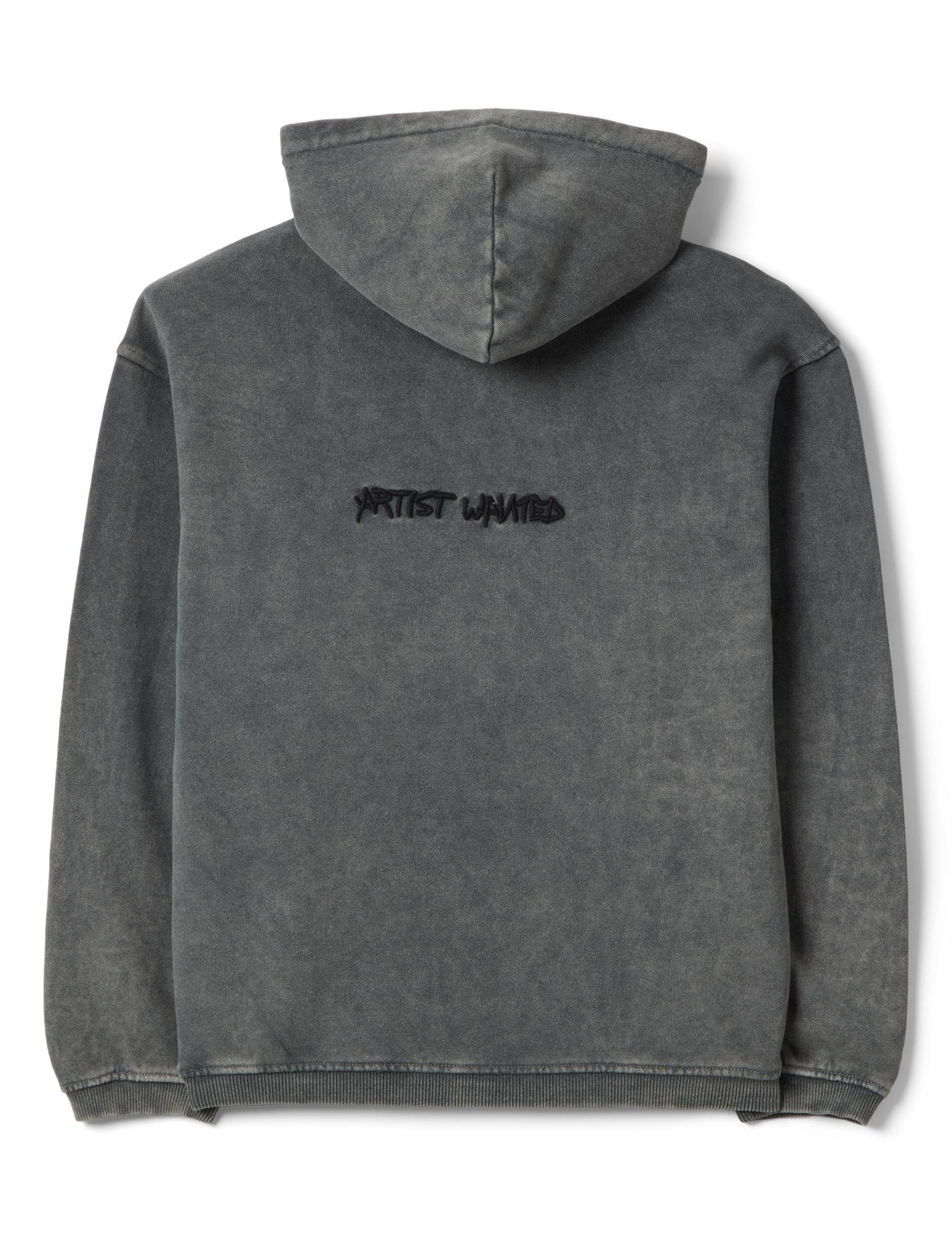 OVS Kids Felpa in Puro Cotone Grigia Tiedye da Ragazzo Oversize Fit