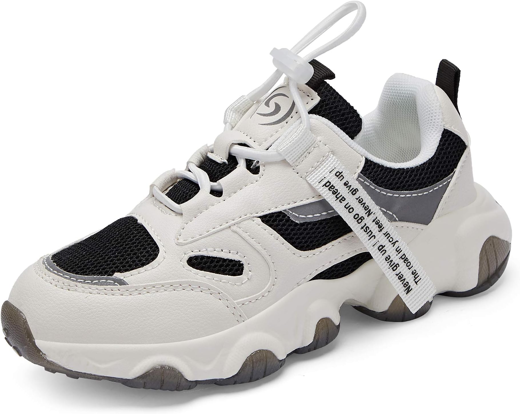 Kids Shoes Girls Lightweight Athletic Running Shoes Breathable Knit School Sports Shoes (Toddler/Little Kid/Big Kid)