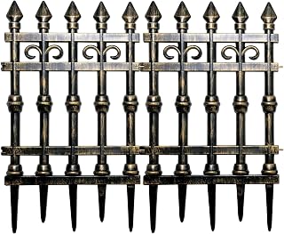 Fun World 35"" X 29"" Brass Graveyard Gates Halloween Props | Halloween Gates Standard, Gray