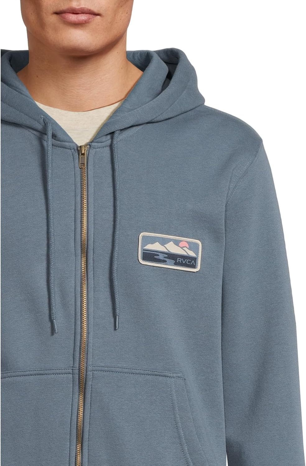 RVCA mens Peak Cove Zip Hood - Image 4