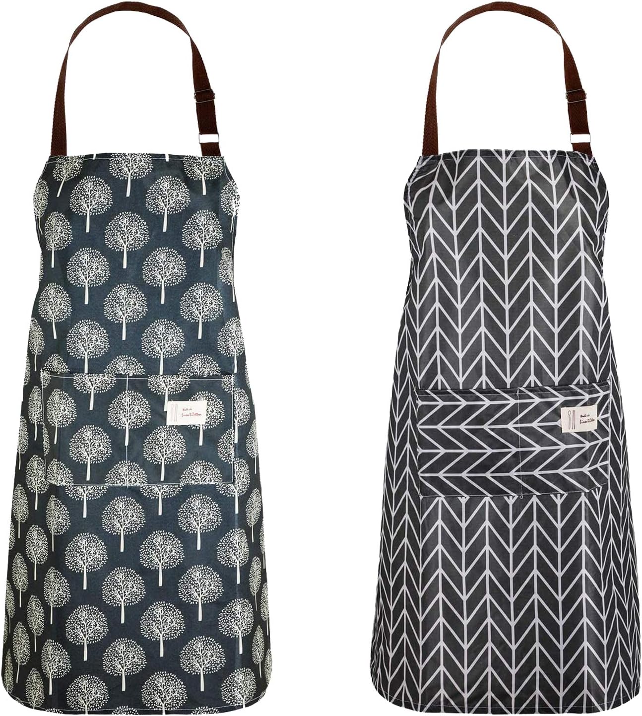 Cooksmart British Designed Waterproof PVC Apron Wipe Down Aprons For Women & Men For Cleaning