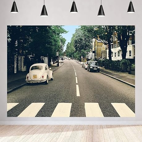 Beatles Party Photo Supplies: Stunning 9x6ft Music Band Backdrop for Memorable Events