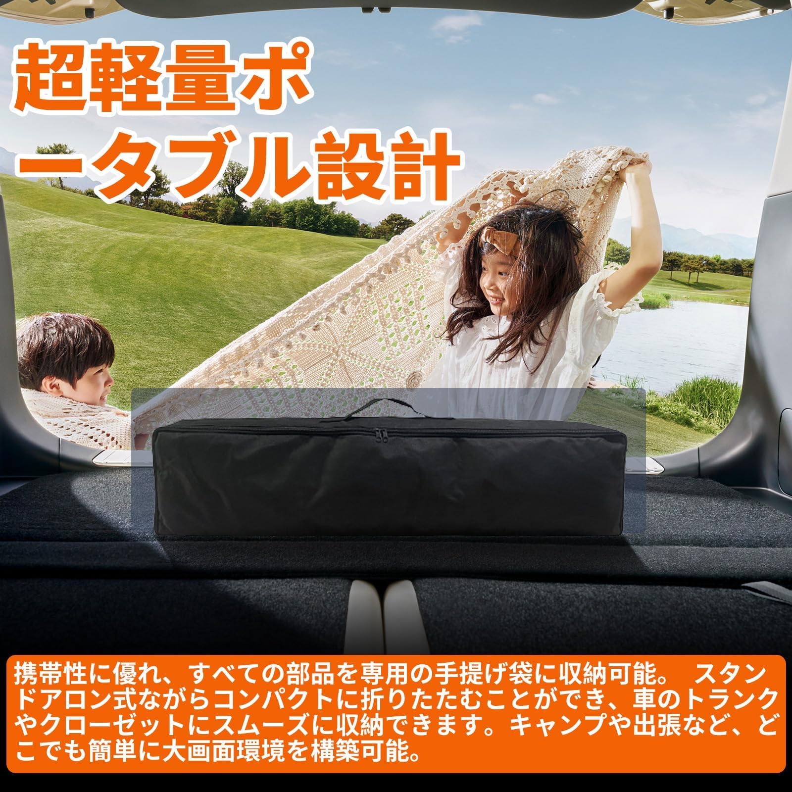 Amazon | NODIBRO プロジェクタースクリーン 84インチ ワイド 16:9
