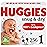 Huggies Size 1 Diapers, Snug & Dry Newborn Diapers, Size 1 (8-14 lbs), 256 Count (4 Packs of 64), Packaging May Vary