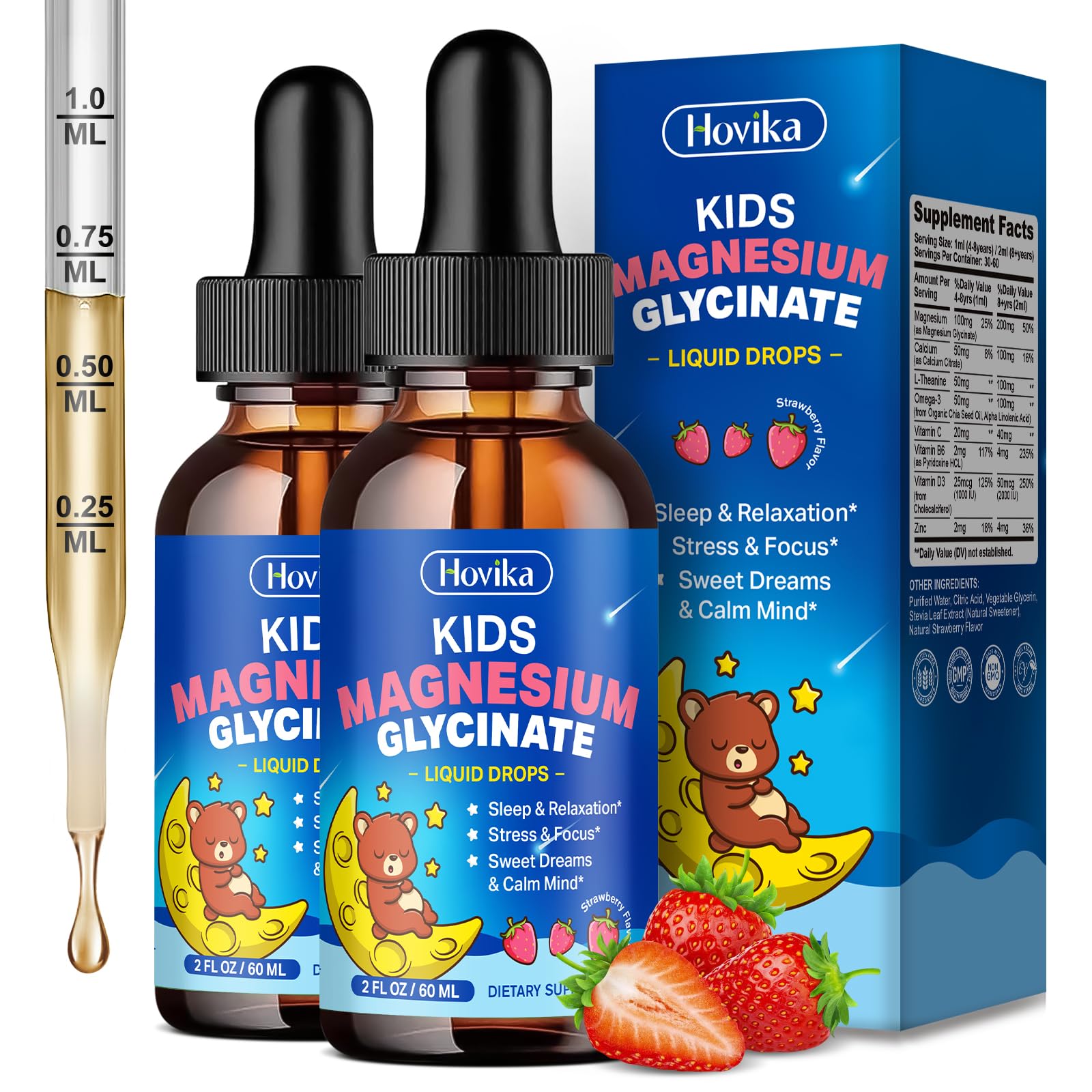 Hovika Kids Magnesium Liquid Drops