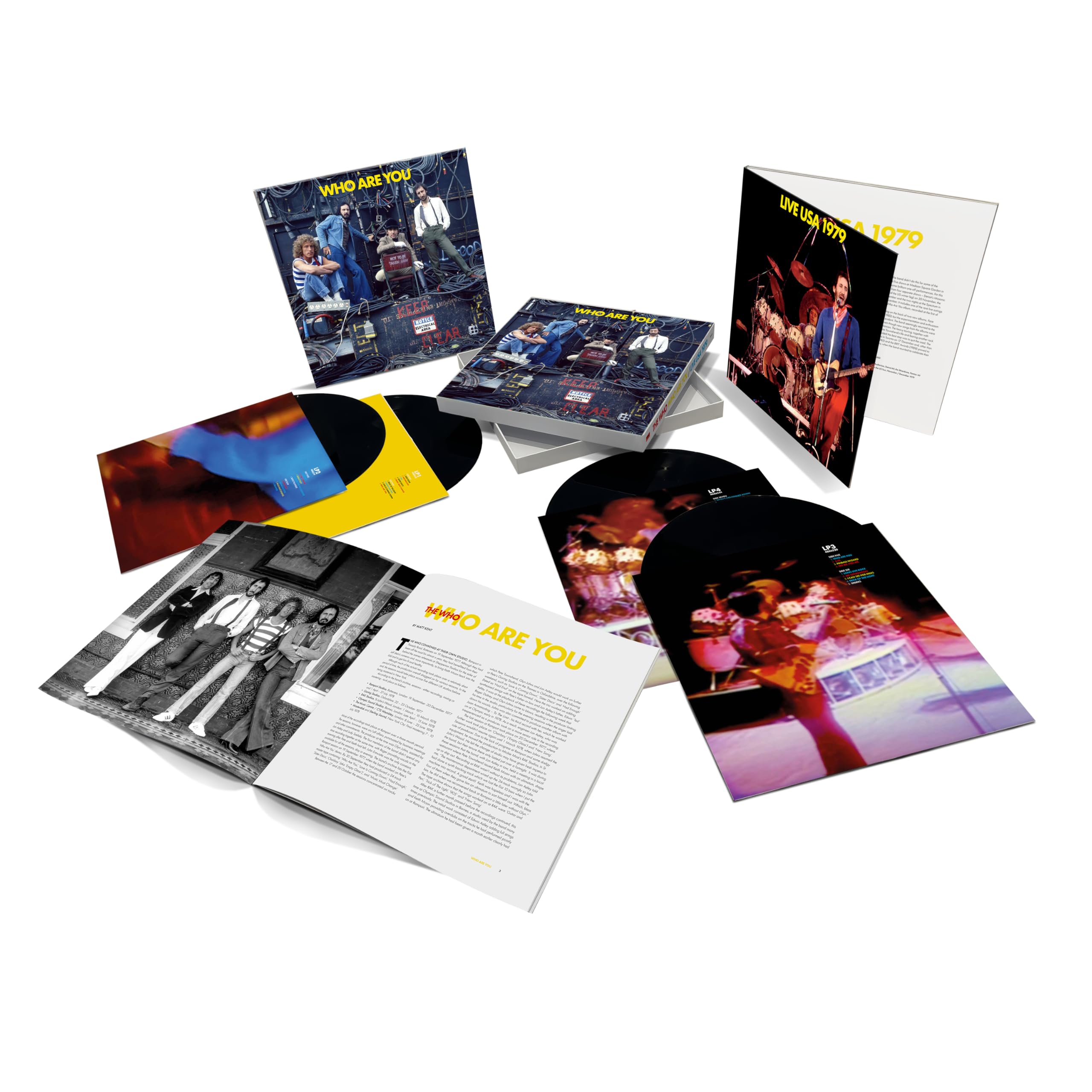 The WHO - Who Are You (2026) NEW 4 VINYL LP BOX SET SUPER DELUXE EDITION. Sealed