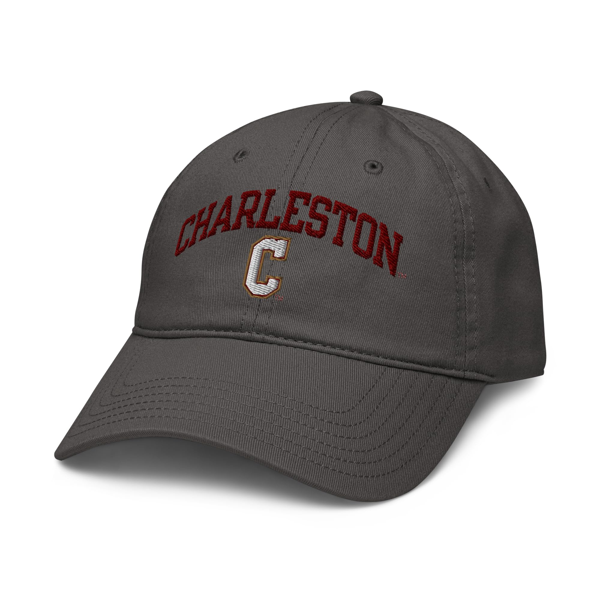 Charleston Cougars Arch Over Officially Licensed Adjustable Baseball Hat